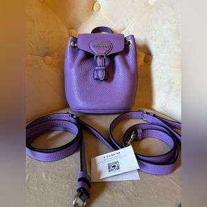 SOLD. Coach Mini Convertible Amelia Backpack NWT